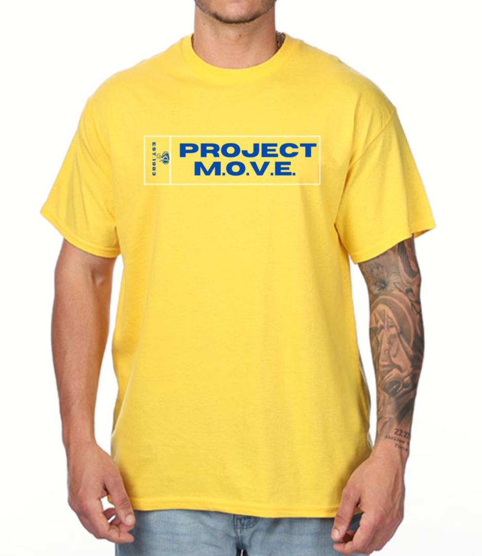 YELLOW BORDER T-SHIRT