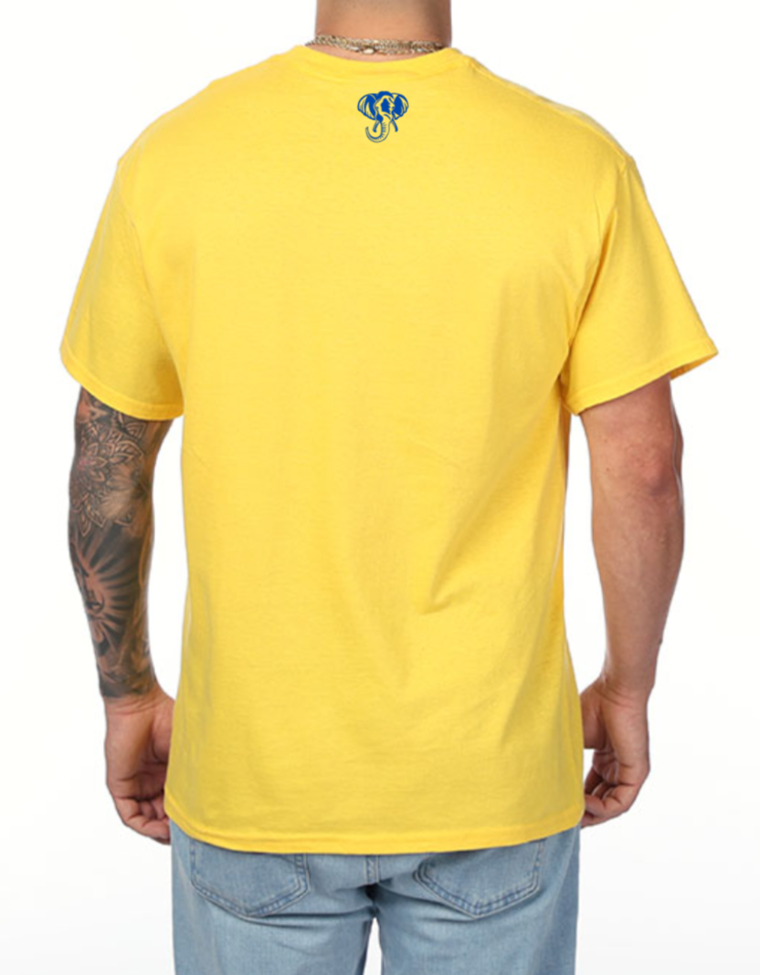 YELLOW BORDER T-SHIRT